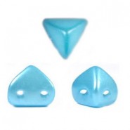 Cuentas de vidrio Super-Kheops® par Puca® - Pastel Aqua 02010/25019